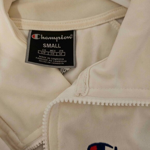 CREAM SMALL CHAMPION ZIP - Picture 2 of 2